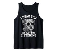 Border Terrier Dog Funny Border Terrier Tank Top