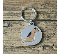 Border Terrier dog tag