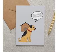 Border Terrier New Home Card