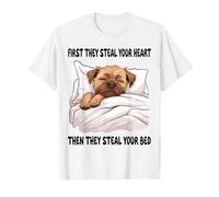 Border Terrier Sleeping Pajamas Nightgown T-Shirt