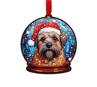 Border Terrier Snow Globe Decoration