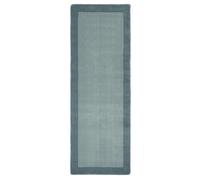 Origin 'Borders' Rug in Duck Egg Blue | Size: 67 cm x 200 cm Origin Duck Egg Blue 67 cm x 200 cm