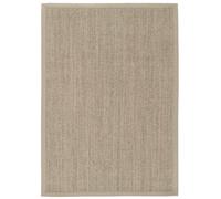 Origins Sisal Rug Light Beige with Sand Border 120x170, Cream