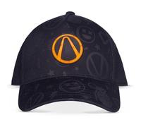 Borderlands Rubber Patch Logo Strapback Baseball Cap One Size, black, One Size