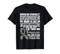 Borderline Awareness EUPD Month BPD Borderline Personality T-Shirt