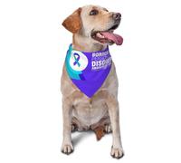 Borderline Personality Disorder Awareness Dog Bandanas Triangle Bibs Pet Scarf For Small Medium Large Dogs And Cat