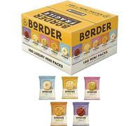 Borders Mini Pack Assorted Biscuits (5 Variety) 100 x 2 Bisc (4 Boxes)