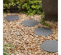 Borderstone Natural Stone Charcoal Round Paving Stone