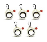 Bordhap 5Pcs Cable Tie Organizer, Tool Belt Tie Holder for 4/8/12/18 Inch Zip Ties Cable Tie Tightener Without Tie