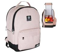 Bordlite Cooler Backpack Insulated Lunch Bag - Leakproof, Water Resistant, Large Capacity Cool Bag for Work, Travel, Picnic, Beach - Thermal Backpack with Pockets & Bottle Holder, 28x15x39cm - Pink -