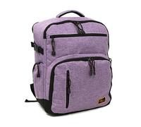 Bordlite EasyJet Approved Cabin Rucksack 45 x 20 x 25cm | Hand Luggage Backpacks, Underseat Carry-Ons | Travel-Friendly 20L Flight Bags for Men & Women | Sustainable, Durable Travel Gear (Purple)