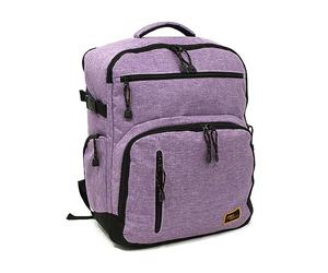 Bordlite EasyJet Approved Cabin Rucksack 45 x 20 x 25cm | Hand Luggage Backpacks, Underseat Carry-Ons | Travel-Friendly 20L Flight Bags for Men & Women | Sustainable, Durable Travel Gear (Purple)
