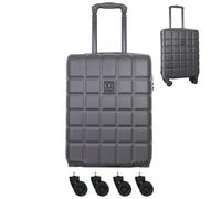 Bordlite Lightweight Travel Cabin Suitcase - Carry On Approved Luggage, ABS Hard Shell Protection, Water Resistant & Combination Lock - Ryanair Priority Overhead Compliant (47x36x20cm) - Black