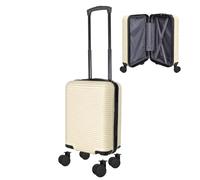 Bordlite Ryanair 40x30x20cm Cabin Carry On Suitcase with Detachable Wheels - Underseat Travel Trolley Bag Mauve | Pack More & Travel Smart | Lightweight Spinner Luggage
