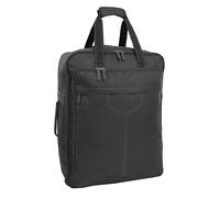 Bordlite Ryanair Approved Cabin Holdall on Wheels, Extendable Handle, Multi Pocket Travel Bag - 53x40x20cm - Black/Grey