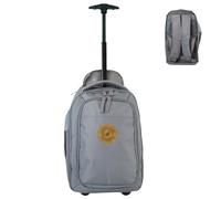 Bordlite Ryanair Cabin Approved Wheeled Backpack 40x25x20cm - 2 in 1 Lightweight Trolley Bag & Rucksack on Wheels (20L) Underseat Hand Luggage for Travel, Business, Weekend Trips - Grey