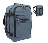Bordlite Travel Underseat Cabin Approved Backpack, Lightweight Travel Rucksack, Premium Carry on Bag, 40x20x25cm - Navy