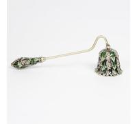 bordorsse Candle Snuffer, Vintage Candle Extinguisher with Long Durable Handle, Metal Wax Snuffer for Belling Over Candle Flame, Decorative Wick Snuffer is Perfect for Candle Lovers as Gifts