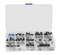 BORDSTRACT 12 Values 145Pcs Inductor Kit, 10Uh to 10Mh, Choke Inductors Kit, High Self Resonance Frequency