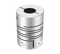 BORDSTRACT 4-5mm Flexible Shaft Coupling Beam Coupler D12 L18.5 CNC