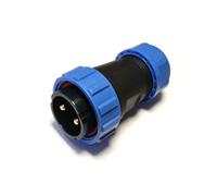 BORDSTRACT Aviation Plug Socket, 2Pin 500V 50A SP29 Plug 13-16 Cable Plug Contact IP68 Waterproof Connector Male Female Cable for Communication Equipment Instrumentation