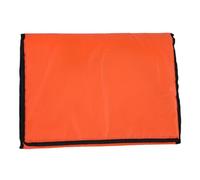 BORDSTRACT Fishing Unhooking Mat, 210D Oxford Cloth with Sponge, Water Proof 3 Fold Design, Multifunctional Fishing Landing Pad(100x44.5cm) (Orange)