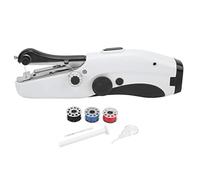 BORDSTRACT Handheld Sewing Machine, Mini Portable Sewing Machine Handheld, Electric Double Needle DIY Handheld Sewing Machine for DIY,with User Manual(BLACK)