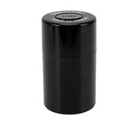 BORDSTRACT Round Plastic Airtight Stash Jar, Tobacco Herb Storage Case, Anti Odour Store Tanks, Container for Outdoor Travel(Black)