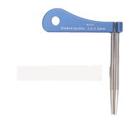 BORDSTRACT Spoke Holder, Aluminum Steel Aero Spoke Fixing Wrench, for 1-1.3mm Thickness, Wheel Adjustment and Repair