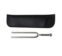 BORDSTRACT Tuner Tone Tool, Standard A 440Hz Tuning Fork with Leather Cover for Guitar, Violin, Ukulele, and Mandolin