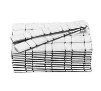 BORDSTRACT Wheel Balance Weights 50 Pieces Kit, 5g and 10g Self Adhesive Stickers with Foam Tape for Alloy Rims, Galvanized Metal Wheel Balancing Weights (Mix and Match 5g+10g*4 per Box)