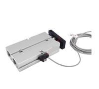 Bore 20mm Stroke 10mm ~ 150mm Double Rod Pneumatic Air Cylinder TN TDA20*20/30/40/50/60/70/90/100/150-S Airtac Type Port M5*0.8(TN20X15)