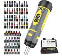Bore Baby Torque Screwdriver Set 10-70 in-lb,1/4'' Drive with 40 S2 Bits | 10-70 Inch-Pounds Torque Wrench for Scope Mounting, Bicycle Repair & Precision Maintenance.