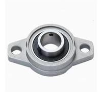 Bore Diameter 8/10/12/15/17/20/25/30mm Zinc Alloy Pillow Block Flange Bearing(Kfl Type,Bore 17mm)
