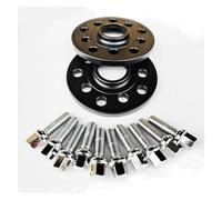 Bore Hubcentric Car Hub Centric Wheel Spacers 15mm/20mm Thickness 5 X 100 X 112 With Ball Shape Wheel Studs 14 X 1.5 Car Wheel Spacers Wheel Spacer(20mm 45mm black)