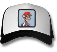 Bored of Directors Ape 6152 - Daytona "The Noise" Trucker Cap White/Black