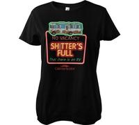 Bored of Directors No Vacancy - Shitter'S Full Girly Tee Damen T-Shirt Black