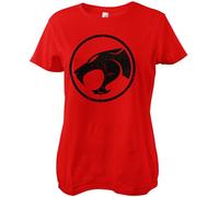 Bored of Directors Thundercats Washed Logo Girly Tee Damen T-Shirt Red