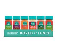 Bored of Lunch Air Fryer Seasonings 6 Pack | From Author Nathan Anthony AKA Boredoflunch | 5 Different Unique Flavours - Air Fryer Cooking Kit | UK Made