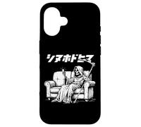 Bored Reaper - Japanese Vaporwave Aesthetic Case for iPhone 16