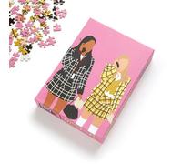 Bored Sheep Shop Clueless Movie Ugh As If Silouete Jigsaw Puzzle 500 Pieces