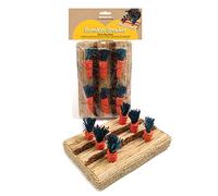 Boredom Breaker Rosewood Carrot Play Patch, Rabbit Toy & Toy for Small Animals