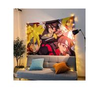 (Boren Transfer, ?95x73?) Anime hanging cloth One Piece Naruto Internet celebrity rental room decoration decorative wall cloth tapestry
