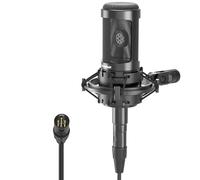 Borenbuir Cardioid Condenser Microphone XLR, Studio Recording microfono condensador with Shock mounts and Microphone Cable for Podcasting Music Voice-Over, Ideal for Project/Home Studio Applications