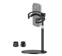 Borenbuir Microphone Stand with Shock Mount, [Custom Built for Wave Mic] Anti-Vibration Suspension Shock Mount Holder Clip Compatible with Elgato Wave:1 and Wave:3 Microphones