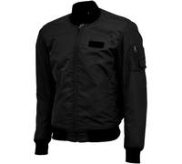 Bores Bomber Textile Jacket, black, size 7XL
