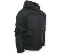 Bores Safety 4 Summer Motorcycle Hoodie, black, size 4XL for Men