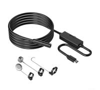 Borescope Camera 1080P HD Inspection with 8 LEDs IP68 Waterproof for Pipe Drain Auto Repair UK 2M Cable(5M)