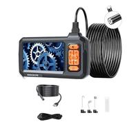Borescope Inspection Camera, Borescope Camera with Light, 1080P HD Pixel, IP67 Waterproof, Free Gadget Accessory to Assist Inspection, 16.5ft Flexible Borescopes Cameras, Gadgets for Men
