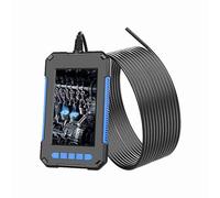 Borescope, P40 5.5mm Hand Held Vertical Screen Industrial Pipeline Endoscope Inspection Camera Sewer Camera with Screen Endoscope for Automotive Mechanics Pipeline House